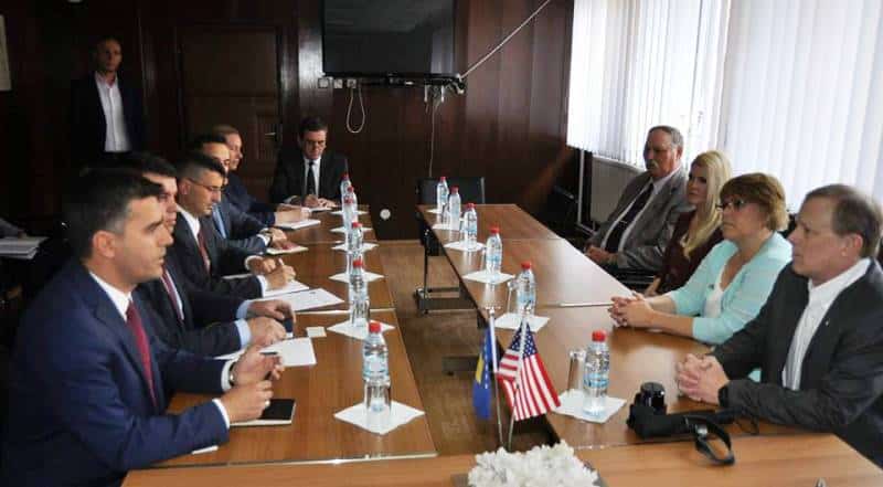 Mayor Xhafer Tahiri received Mayor of Norwalk Tom Phillips