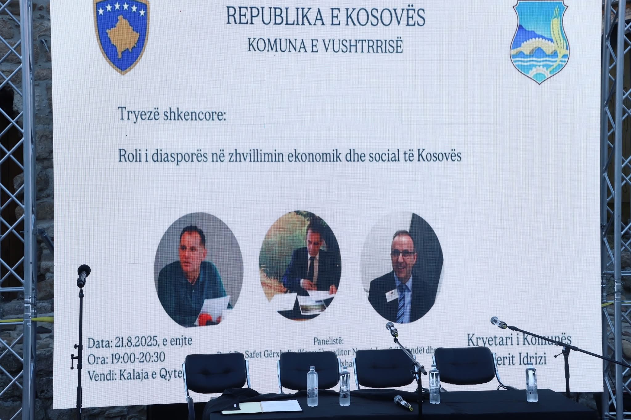 Tryezë shkencore me temën “Roli i diasporës në zhvillimin ekonomik dhe social të Kosovës”